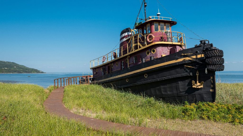 Bateaux historiques à visiter au musée maritime de Charlevoix