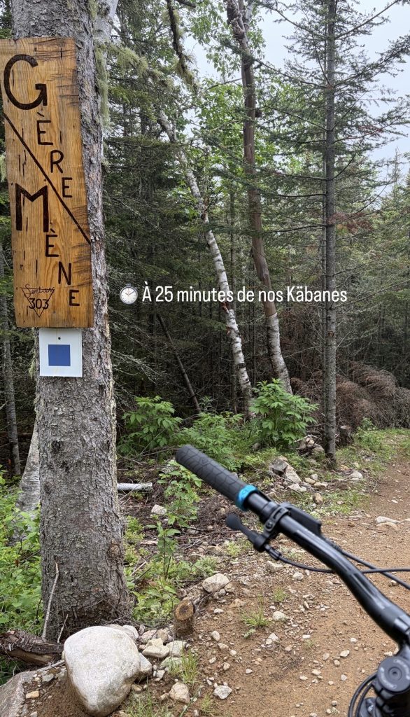 La piste « Gère-Mène » : un incontournable Aux Sources à la Malbaie