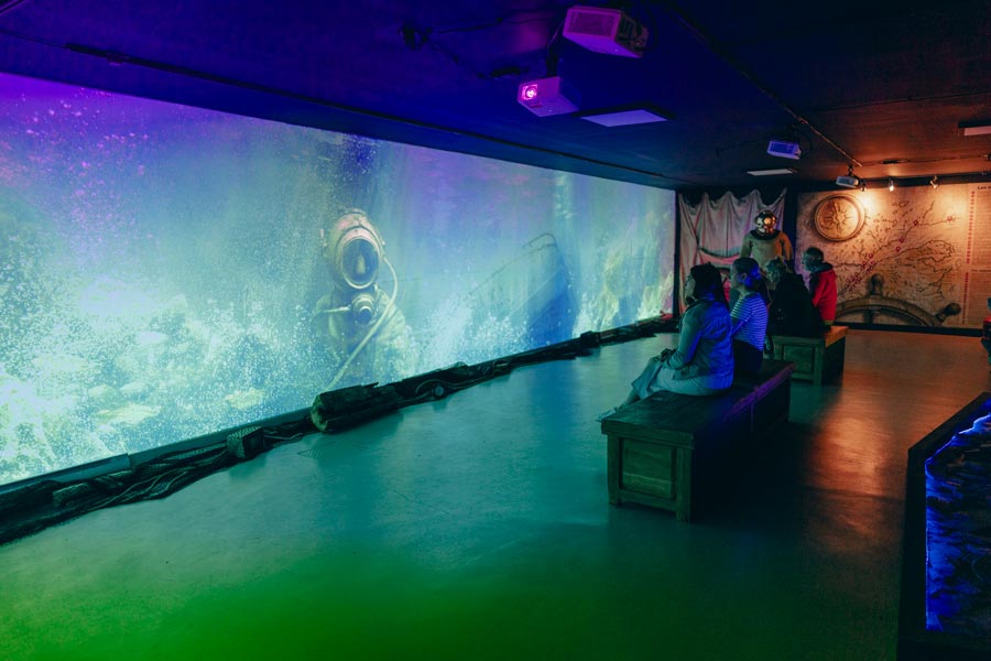 Exposition au Musée maritime de Charlevoix